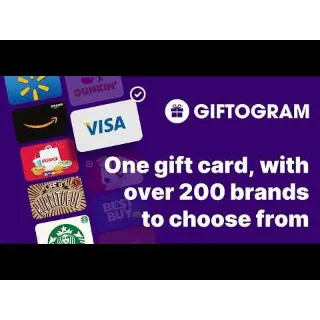 $ 15.00 USD GIFTOGRAM