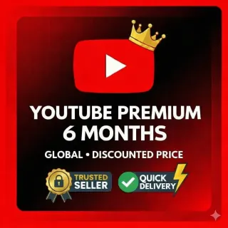 YOUTUBE PREMIUM 6 MONTHS | GLOBAL | | INSTANT DELIVERY ⚡