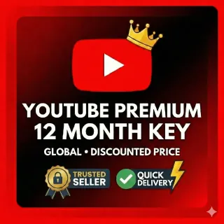 YouTube Premium 12 Months | GLOBAL | Activation Code | Instant Delivery ⚡