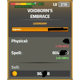 Voidborn Embrace 94% Pot