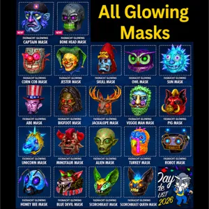 Glowing Masks (Full Set)