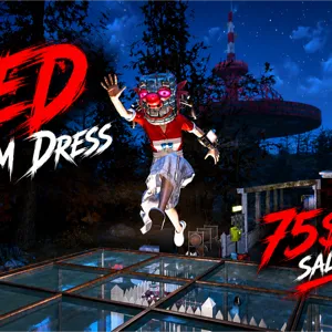 Red Asylum Dress