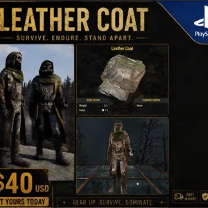 Leather Coat