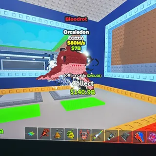 VERY RARE Bloodrot Orca