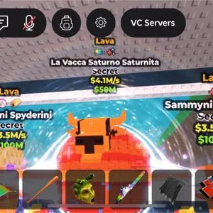  Lava La vacca with glitch and firework