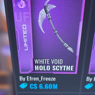 UF White Hollow Sythe