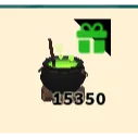 250,000 GREEN CAULDRONS (ISLANDS)