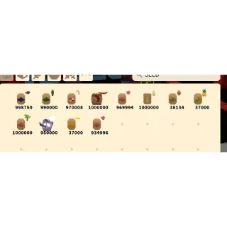 ROBLOX ISLANDS 15,000 OF EVERY SEED BUNDLE