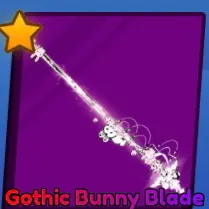 goth bunny blade -BB