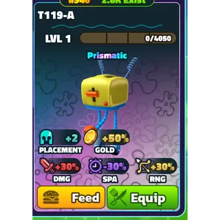 GOLD SERIAL SW T119-A