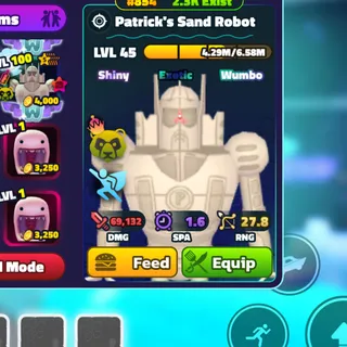 NON-DUPED - GOLD SW SAND ROBOT