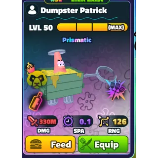 NON-DUPED - RAINBOW SERIAL NC HDS DUMPSTER PATRICK