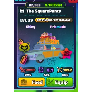 SHINY NC PP THE SQUAREPANTS