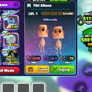 TIKI ALIENS