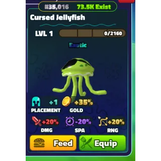 SPONGEBOB TOWER DEFENSE | SBTD | CURSED JELLYFISH