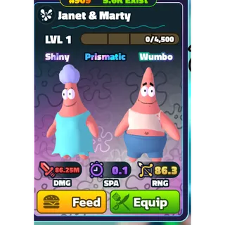 NON-DUPED - GOLD SERIAL JANET & MARTY