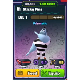 STICKY FINS