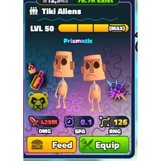 NON-DUPED - TIKI ALIENS