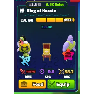 MAX NC PP KING OF KARATE