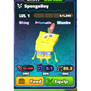 NON-DUPED - SW SPONGEBOY