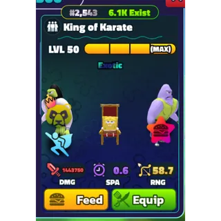 MAX NC PP KING OF KARATE