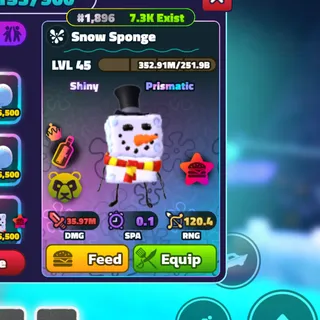 SHINY NC PP SNOW SPONGE