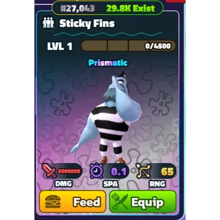 STICKY FINS