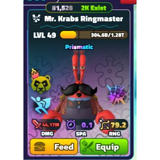 NC HDS MR. KRABS RINGMASTER