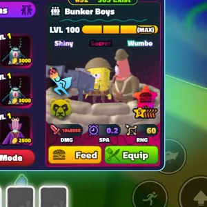 RAINBOW MAX SW NC 5S PP BUNKER BOYS