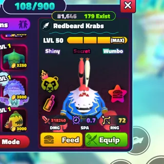 SW PP REDBEARD KRABS