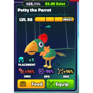 SPONGEBOB TOWER DEFENSE | SBTD | MAX POTTY THE PARROT