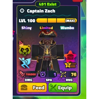 MAX SW NC 5S PP CAPTAIN ZACH