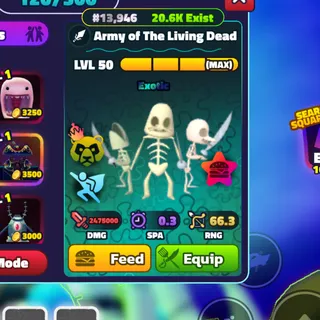 SPONGEBOB TOWER DEFENSE | SBTD | ARMY OF THE LIVING DEAD