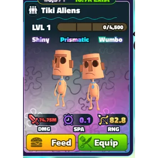 NON-DUPED - SW TIKI ALIENS