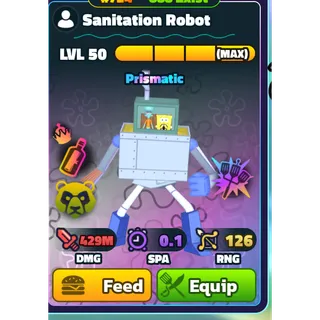 GOLD SERIAL NC HDS SANITATION ROBOT