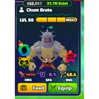 MAX NC PP CHUM BRUTE