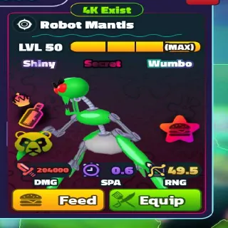 Max Sw Nc Pp Robot Mantis
