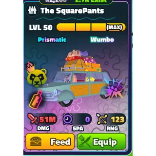 NON-DUPED - WUMBO MAX NC HDS THE SQUAREPANTS