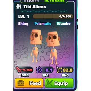 NON-DUPED - SW TIKI ALIENS
