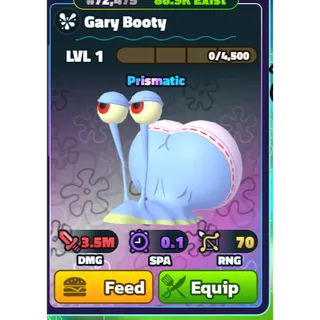 NON-DUPED - GARY BOOTY