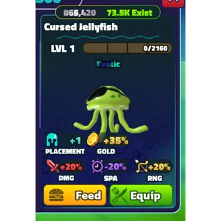 SPONGEBOB TOWER DEFENSE | SBTD | CURSED JELLYFISH