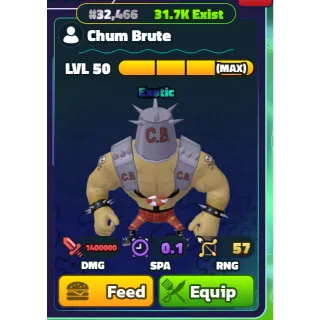 SPONGEBOB TOWER DEFENSE | SBTD | MAX CHUM BRUTE