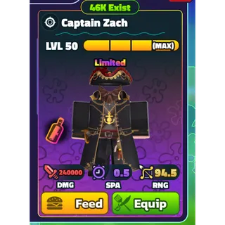 MAX CAPTAIN ZACH