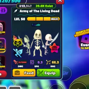 SPONGEBOB TOWER DEFENSE | SBTD | ARMY OF THE LIVING DEAD