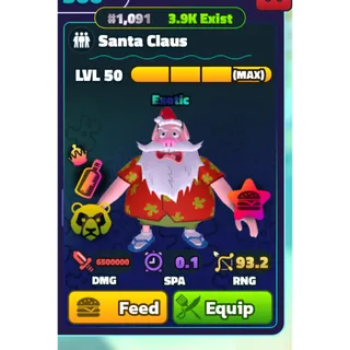 SPONGEBOB TOWER DEFENSE | SBTD | MAX NC PP SANTA CLAUS