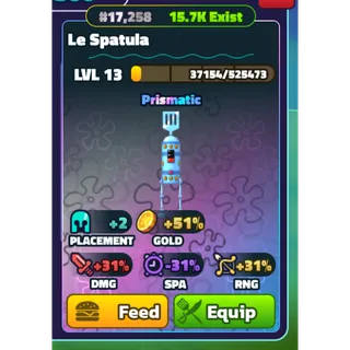 SPONGEBOB TOWER DEFENSE | SBTD | LE SPATULA