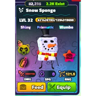 SPONGEBOB TOWER DEFENSE | SBTD | SW NC PP SNOW SPONGE