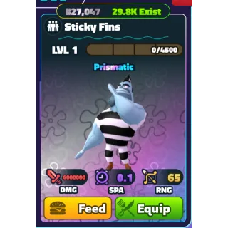 STICKY FINS