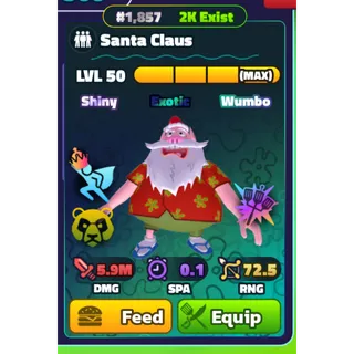 MAX SW NC HDS SANTA CLAUS
