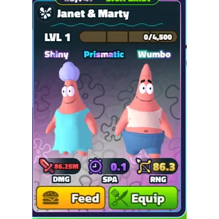 NON-DUPED - SW JANET & MARTY